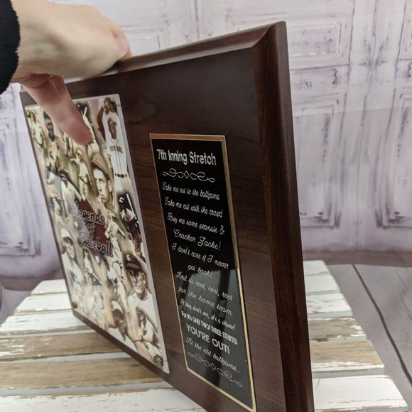 7th‎ Inning Stretch Legends of Baseball Hanging Pla - Picture 6 of 7